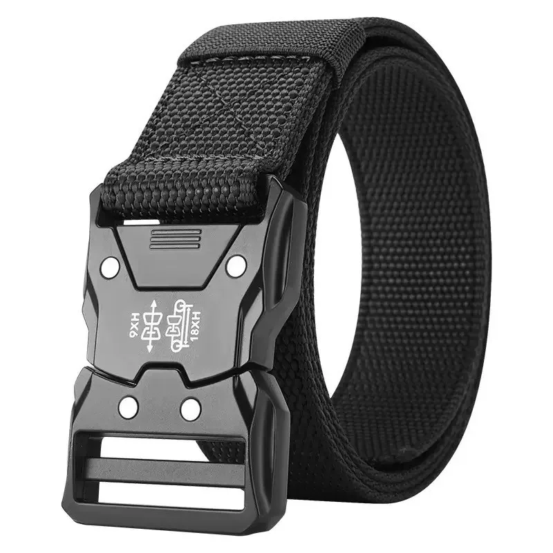 Adjustable Quick Release Tactical Belt Durable Outdoor Waistband for Men Women, Perfect for Hiking Work & All Outdoor Activities