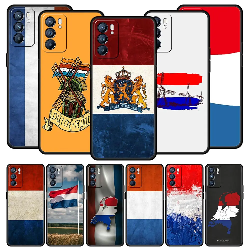 الهولندية العلم جراب هاتف ل ممن لهم Reno14 Reno13 Reno12 11 F 10 البحث X5 X9 برو A54 5G A53 A52 A9 A16 A74 A78 4G A79 A80 A98 غطاء