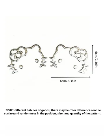 2/10/20 st Hello Kitty PVC-klistermärken Mångsidiga och hållbara för telefoner, bilar, prylar, perfekt present 8 best sales Hello Kitty bilklistermärke - №1