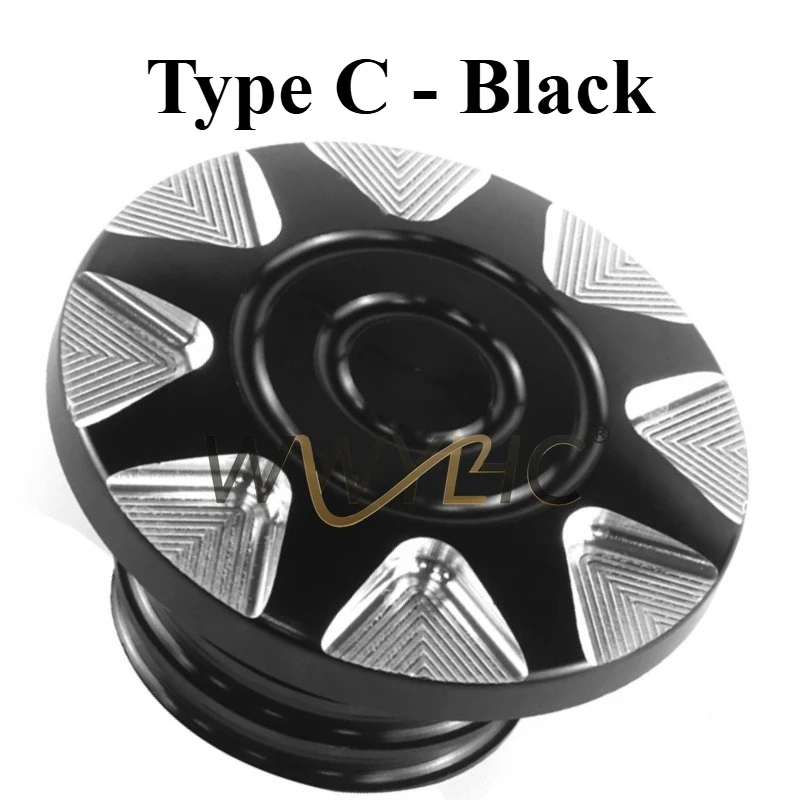 

Suitable for XL883 1200 X48 Dana, Breakthrough, Fat Boy, Road King, Glide, Modified CNC Fuel Tank Cap