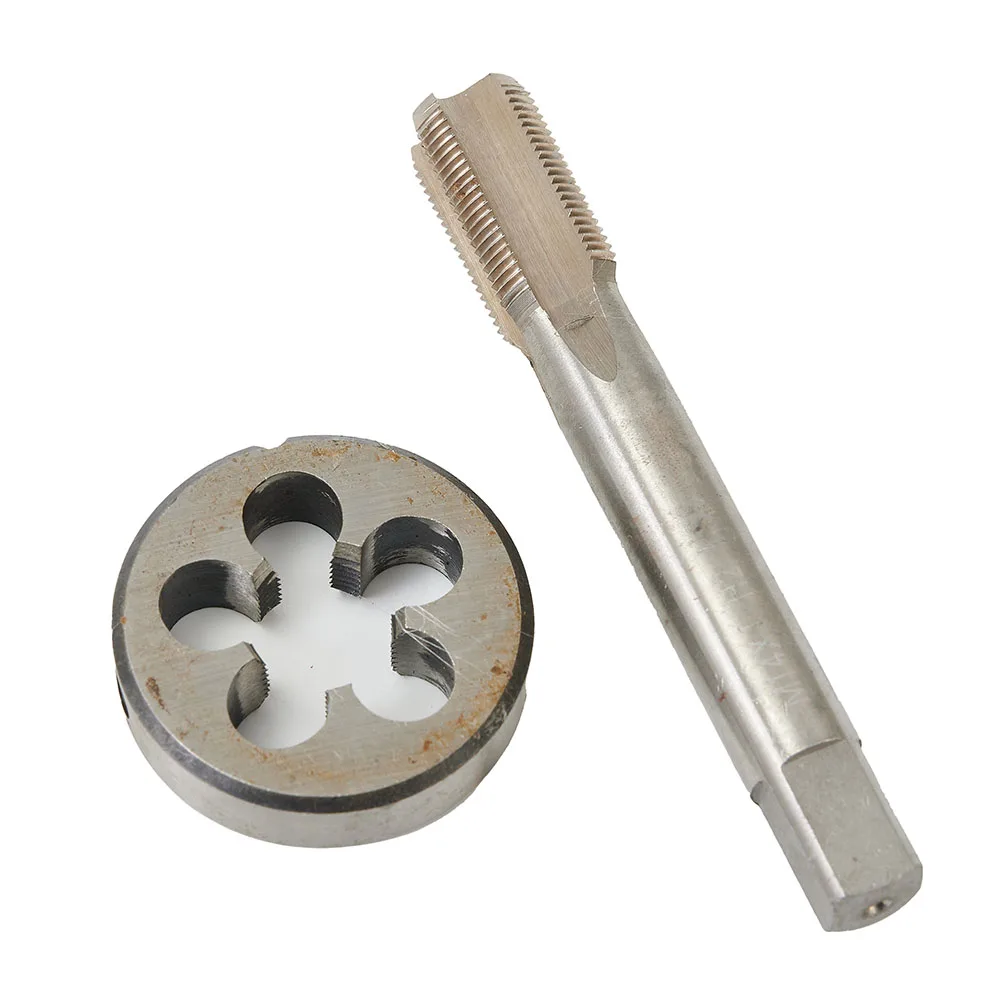 Metrische tap+matrijsset Draadgereedschap Vervanging Hoog roestvrij staal Rechterhand×1,0 mm Benodigdheden Handige metaalbewerking
