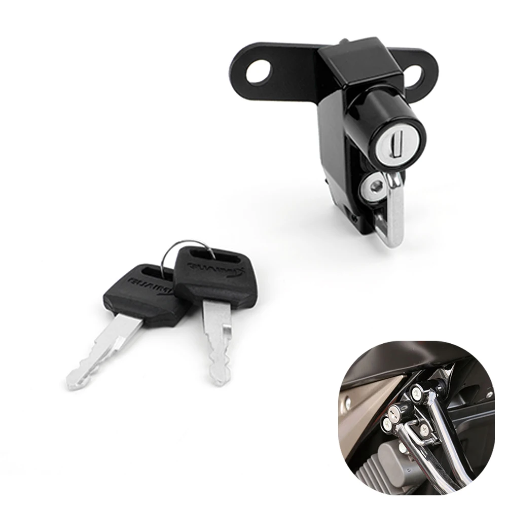 

For Suzuki GSXS125 GSXR125 2017 to 2025 GSX S125 GSX R125 Motorcycle Helmet Lock Bloqueo De Casco