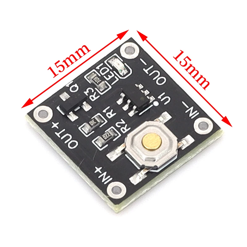 YR‑1006 Bistable Latching Switch Module 2.2‑5V 2A Continuous Load Low‑Power 0.5uA Micro One‑Key Button For Electronic DIY
