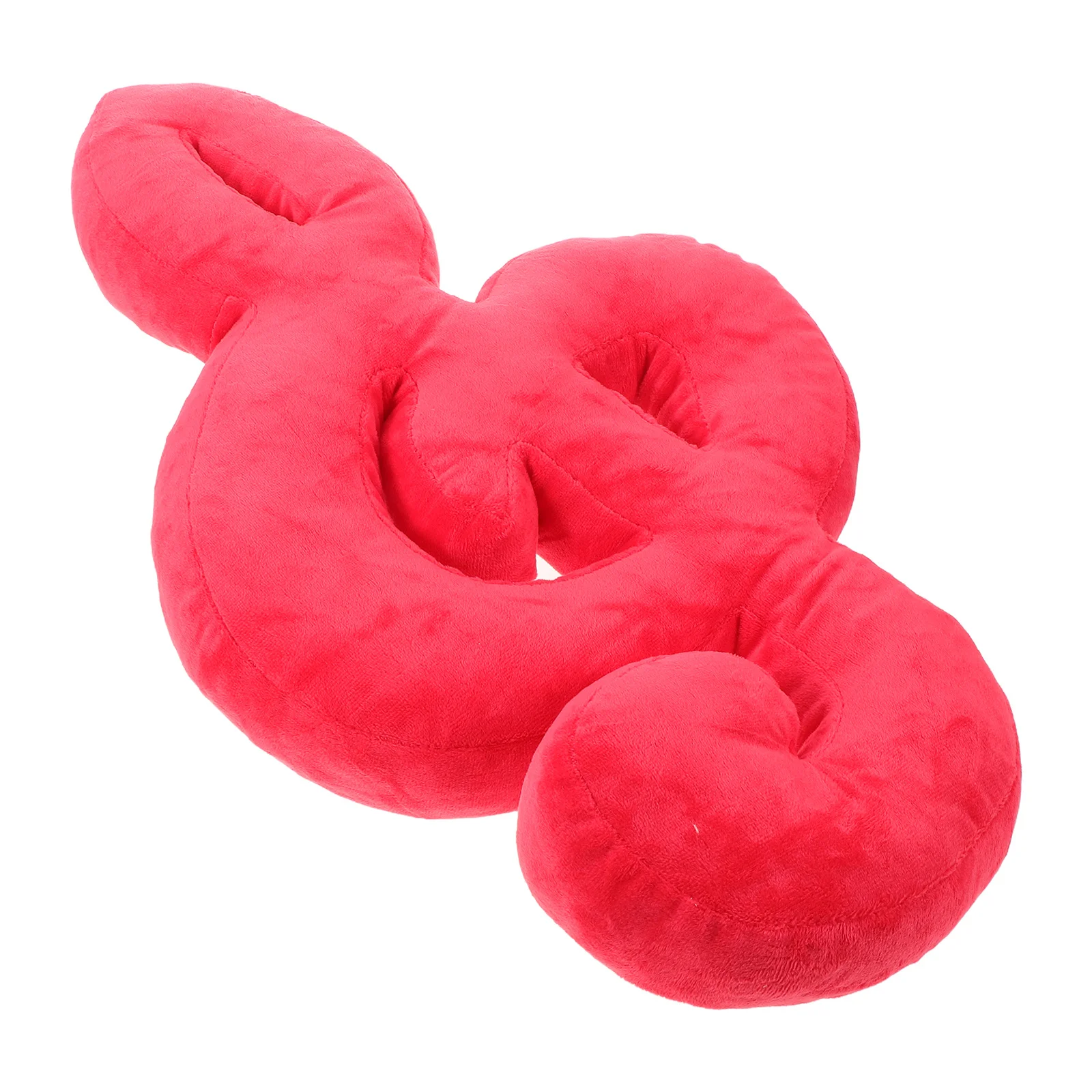 

Music Note Pillow Red 20.44x12.97x3.14 Inch 1 Piece Soft Cushion for Sofa Bedroom Car Seat Decorative Pillow Living Room Lounge