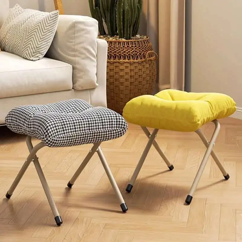 

Waiting Dressers Step Stools Modern Leisure Entryway Kids Bedroom Foot Stools Design Nordic Taburete Plegable Home Furnitures