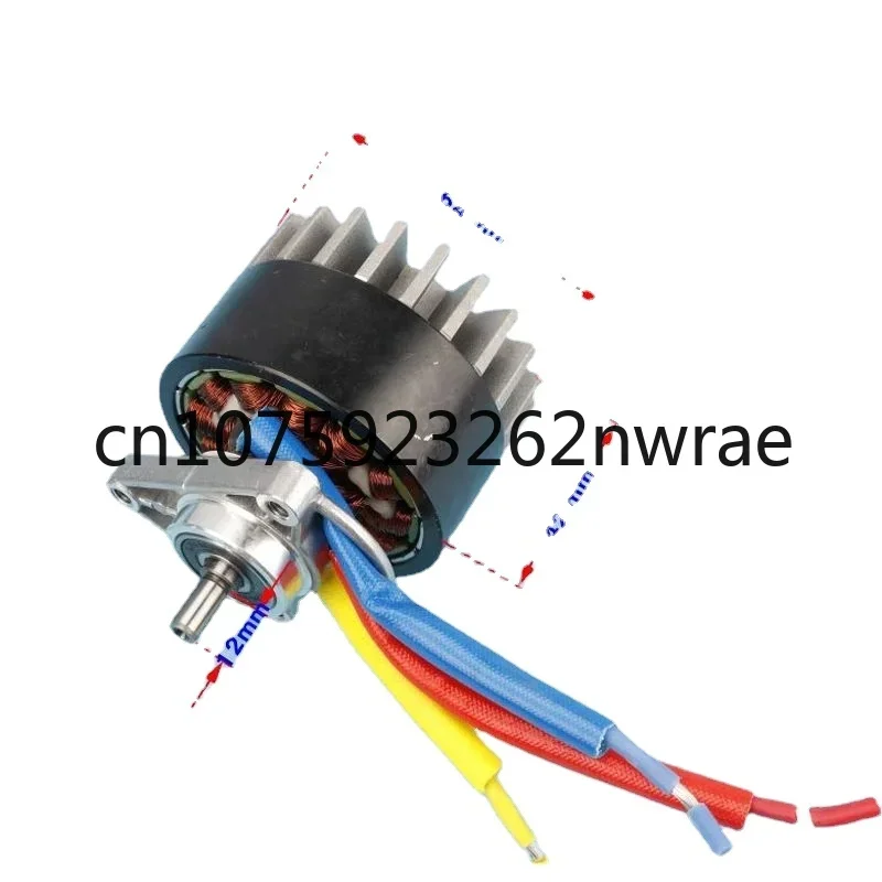 Imagem -02 - Brushless Power Outer Rotor Motor para Garden Tool Serra Elétrica Cortador de Grama Corte de Hélice Puxando Net Barco Dc18v 36v 300w 500w