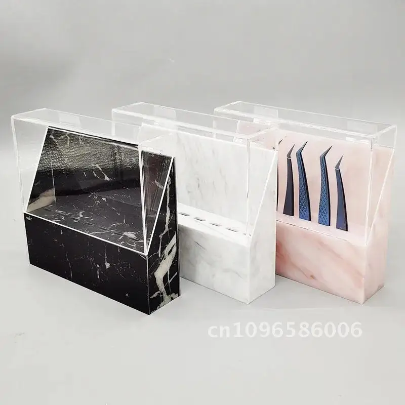 Stehen Verlängerung Lagerung Box Pinzette Display Stand Organizer Wimpern Kissen Extensions Wimpern Halter Liefert Lash Fall