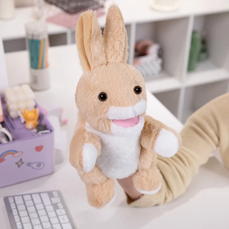 Figurines d'animaux simulés, jouets en peluche, Performance abdominale, éducation de la petite enfance, Interaction Parent-enfant, conte de fées