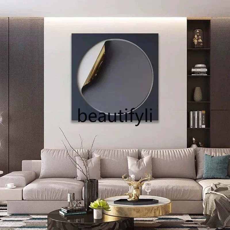 New arrive Modern Light Luxury Living Room Decoration Pendant Restaurant Entrance Background Creative Iron Art Wall Decoration