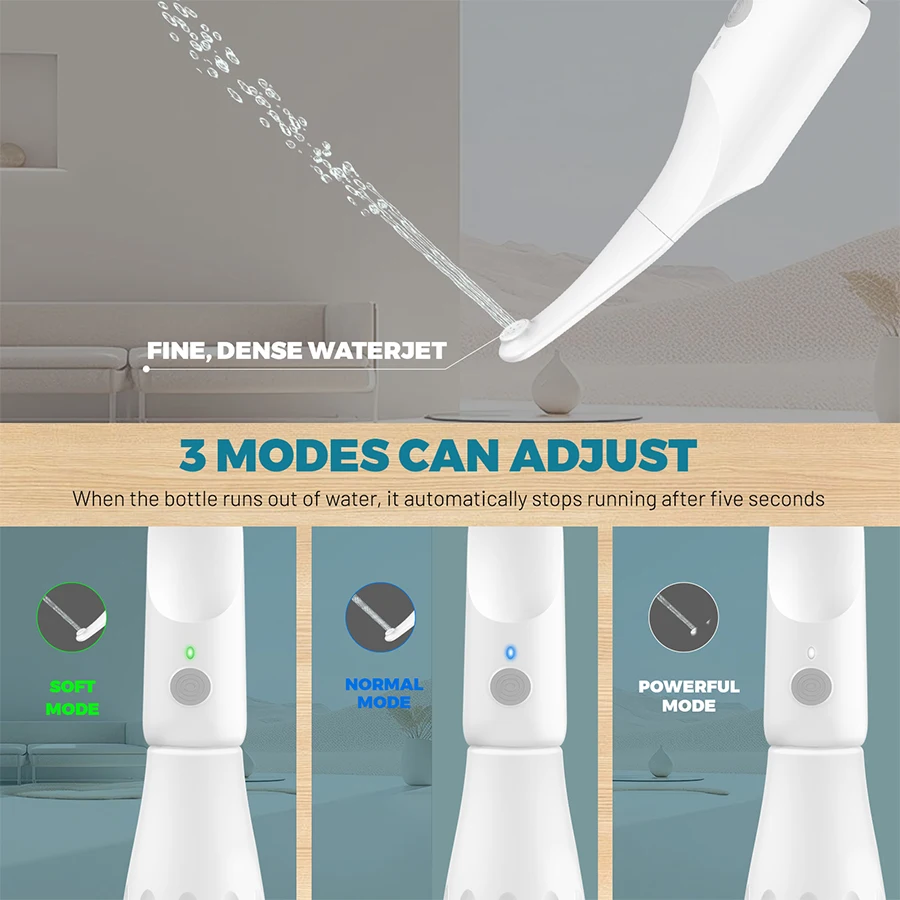 Usb Portable Bidet Handheld Travel Sprayer - Personal Hygiene Cleaner With Water Bottle For Toilet Care