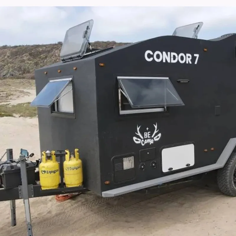 الشركة المصنعة 960*650mmmm متنقل الهروب نافذة السقف مع 12 فولت مصباح ليد المضادة للأشعة فوق البنفسجية قافلة RV كوة #5