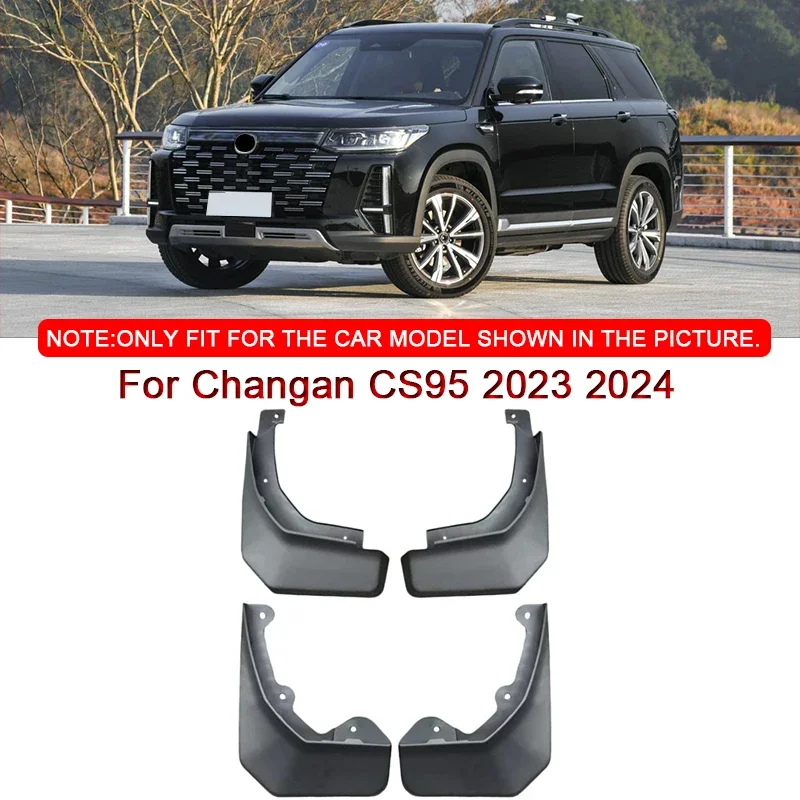 

Fit For Changan CS95 2023 2024 Car Styling ABS Car Mud Flaps Splash Guard Mudguards MudFlaps Front Rear Fender Auto Accessories