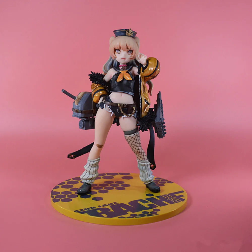 22cm Azur Lane Bache Sexy Cute Model PVC Anime Action Hentai Figure Collection Model Toys Doll Friends Gifts