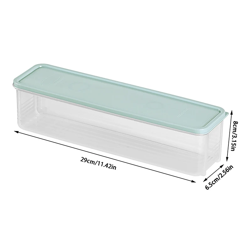 Noodle Storage Box Kitchen Noodle Spaghetti Container Home Cereal Preservation Storage Box With Cover Refrigerator Storage Box