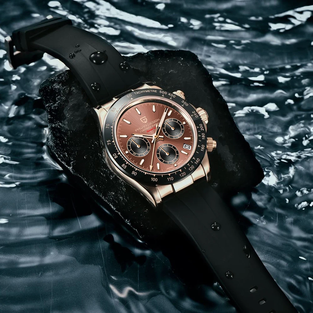 PAGANI DESIGN Heren Chronograaf Horloge - close-up view