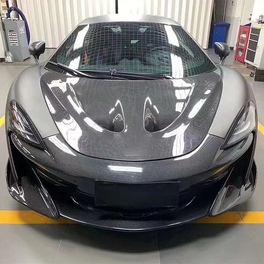

Engine Hood Body Kit for McLaren 540C 570S Upgraded with 600LT Style Carbon Fiber Lightweight air Kit