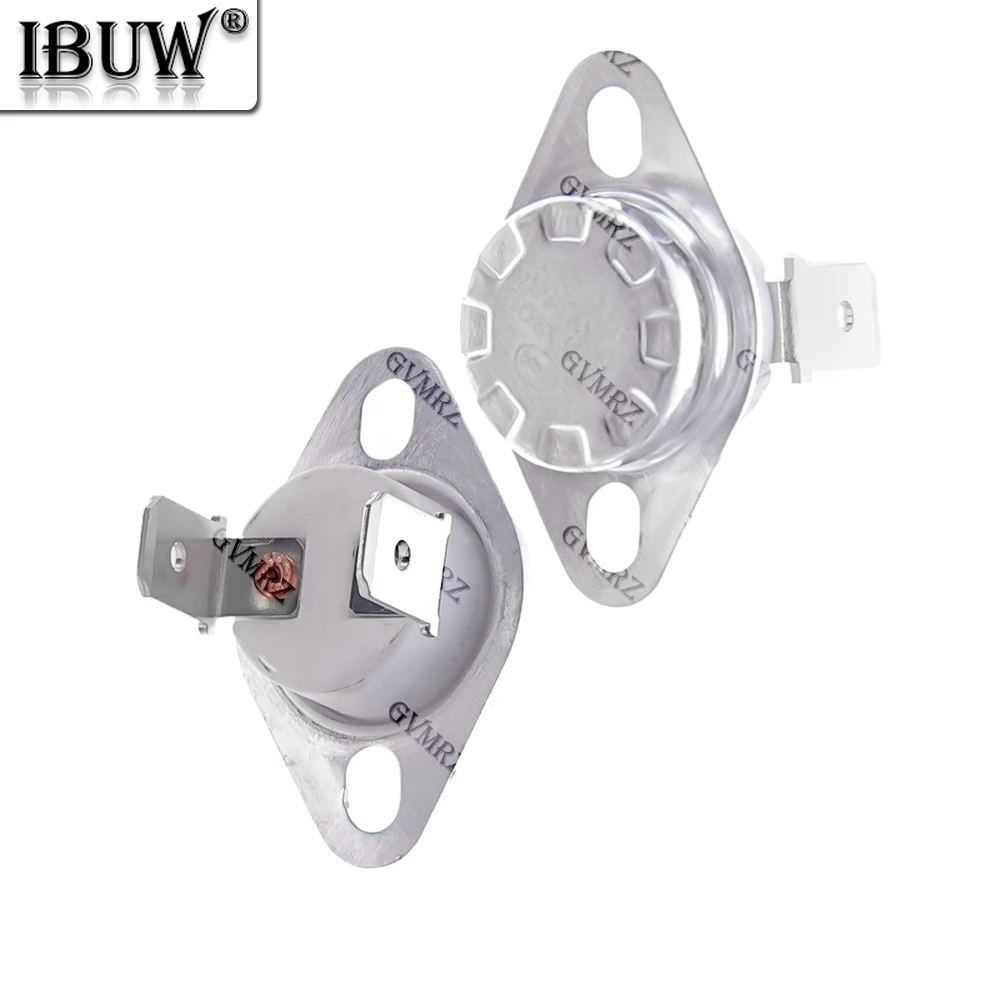 1PCS KSD301 Normally Closed / Open Thermostat 40C open Temperature Switch 50C 55C KSD302 45C 16A 250V 40 ~ 150 Degree Ceramic