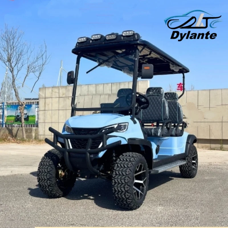 4 Seater Electric Golf Cart Lithium Golf Scooter Super Discount Electric Off-Road Golf Cart Can Be Legally Driven on the Road