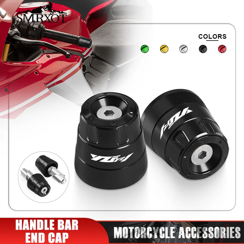 

Motorcycle Accessories For YZFR1 R1M YZFR25 Motorcycle r25 r1 Handlebar End Grips Anti Vibration Cap handle bar grip Cover