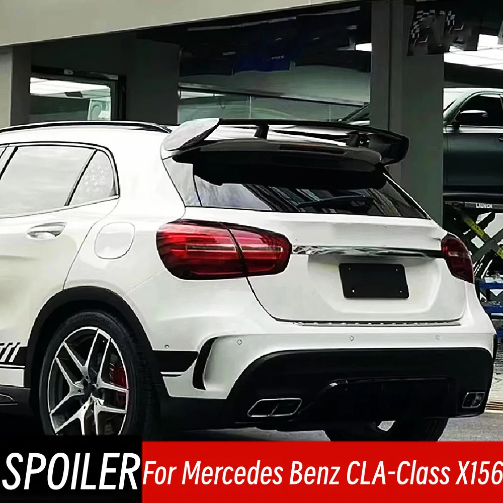 

For 2013-2018 Benz CLA-Class X156 GLA45 GLA200 GLA220 GLA250 CLA260 AMG Rear Roof Trunk Lid Spoiler Wings Car Accessories Part