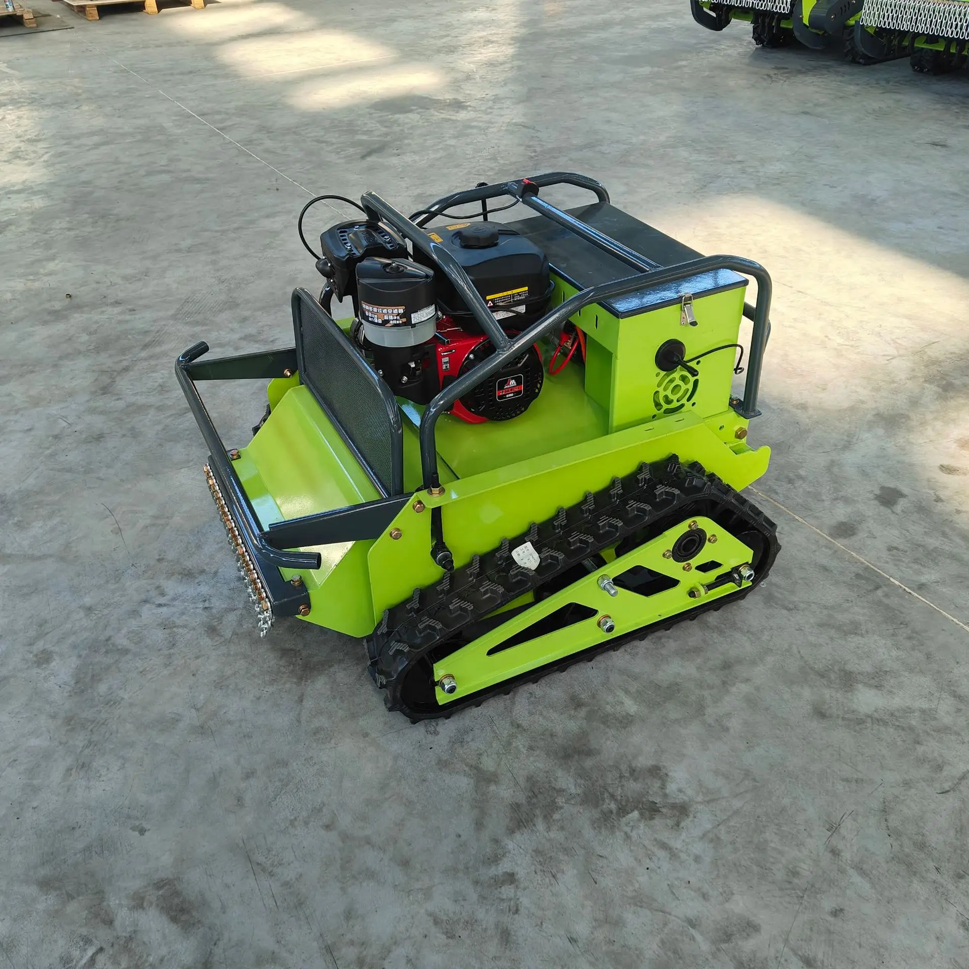 Dual-Power Intelligent Remote Control Mower, All-Terrain Time & Labor Saving Garden Lawn Mowing Equipment
