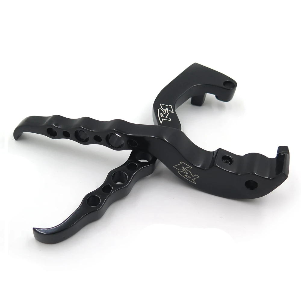 Motorcycle Parts Hand Brake Clutch Levers Billet Aluminum for 2004-2008 Yamaha YZF R1 BLACK