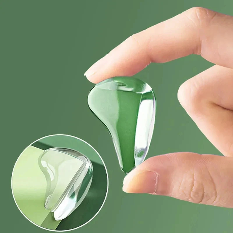 1-6pcs Transparent Table Corner Protector, Edge Sticker, Glass Corner Furniture, Silicone Corner Protector, Table Anti-Collision image 5