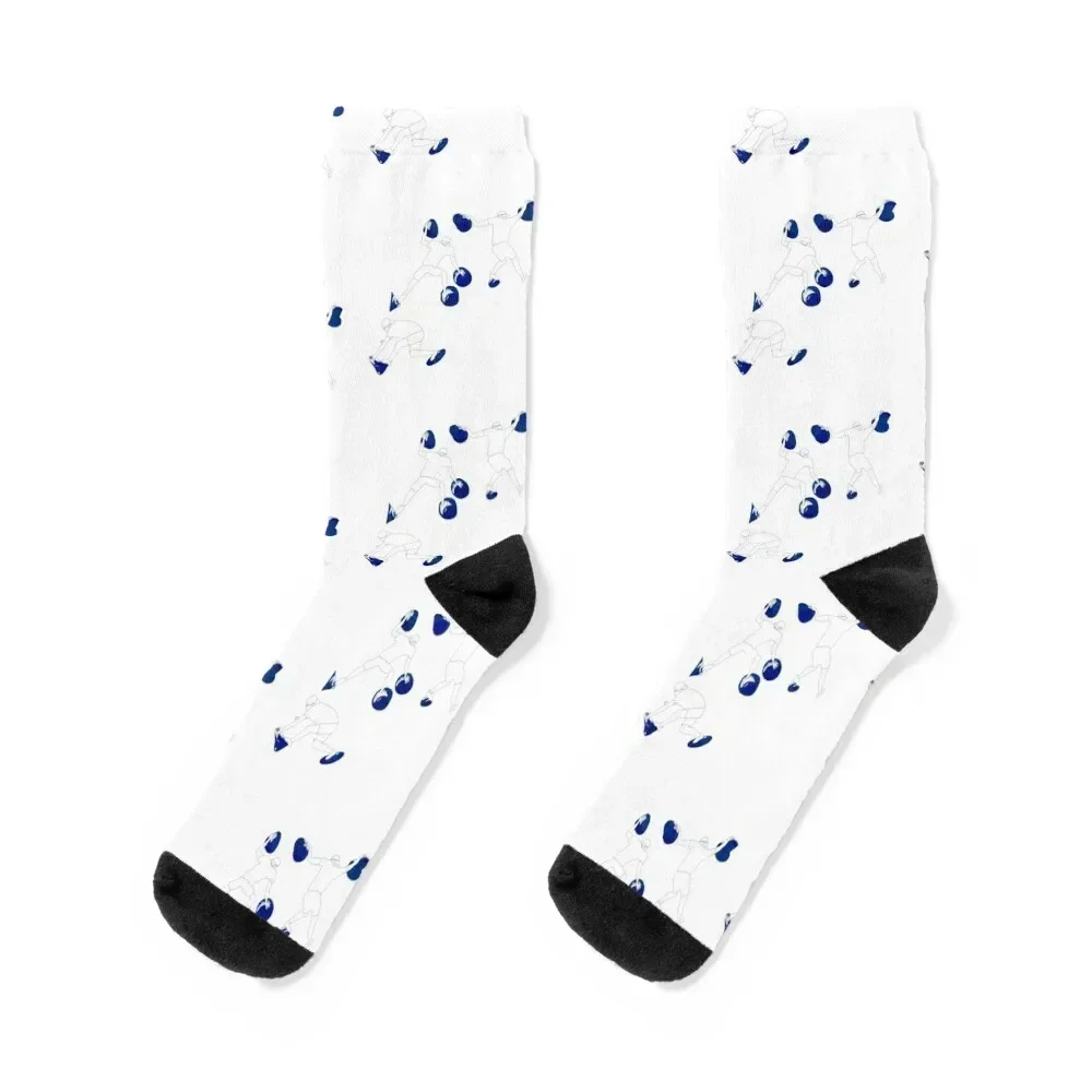 

Bouldering Climbing Blue Route Socks sheer shoes designer brand Run Socks Women Men's
