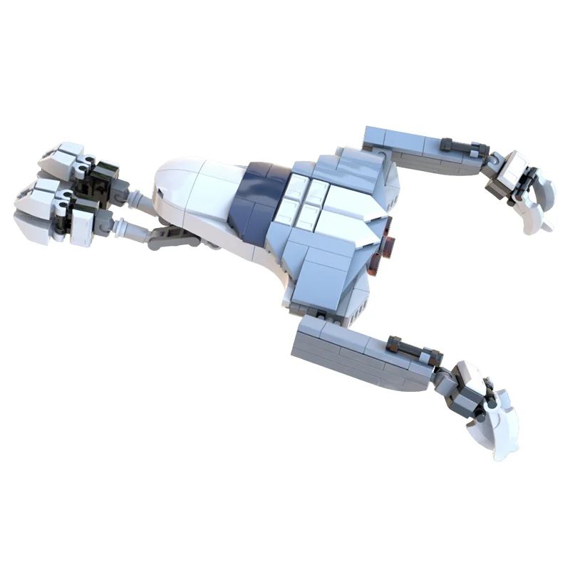 178pcs MOC Super Aqua Droid Star Battle Model Toys Building Blocks Christmas Gift Construction Education Idea Creative Brick