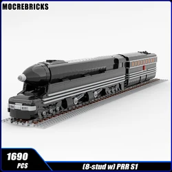 City Pennsylvania Railroad PRR S1 Ievel Duplex Steam Locomotive Building Block The Big Engine Train Model Brick Toy Kid Gifts