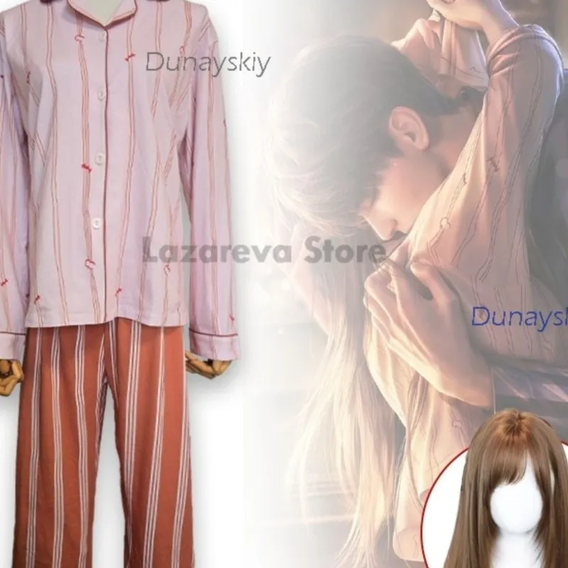 

Anime Love And Deepspace Caleb Xia Heroine Cosplay Costume Little Apple Pajamas Qianye Zhuozhuo Cotton Version Design Unique