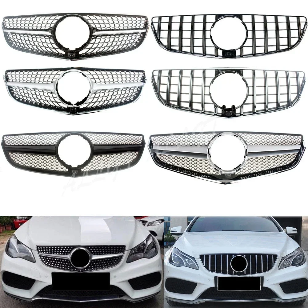 

Car Front Racing Billet Bumper Grille Upper Facelift Grill For Mercedes Benz W207 E-Coupe 2014 2015 2016