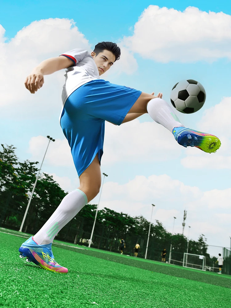 Herren Fußballschuhe Neu Rasen-Tennis-Schuhe für Erwachsene Atmungsaktive Ultraleichte Outdoor-Sport Herren Fußballschuhe Sneakers – Detail 26
