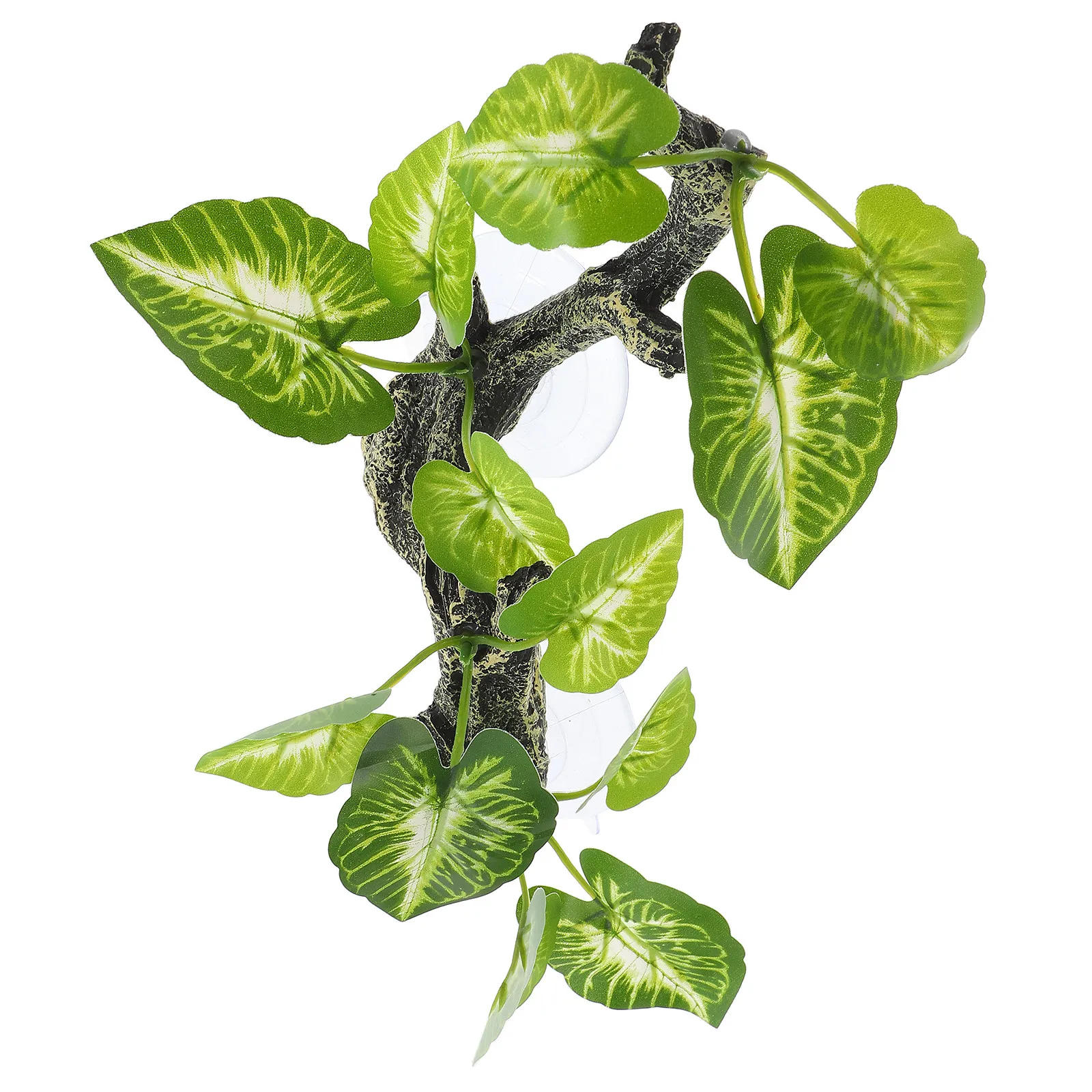 

Реалистичная искусственная декорация для террариума из смолы: прочная имитация вьющихся растений, натуральная зелень для террариума с рептилиями, искусственное растение для рептилий