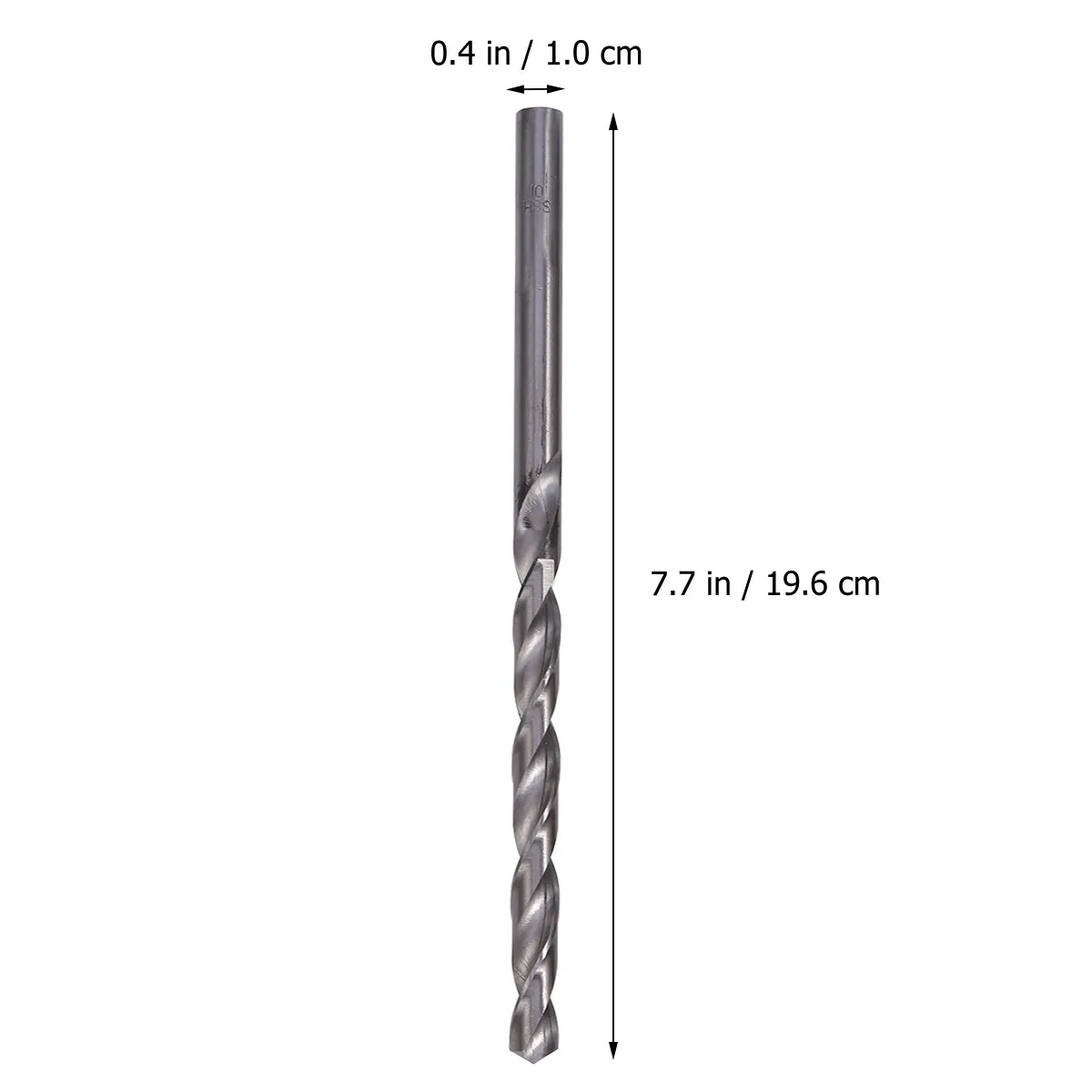 8pcs HSS Drill Bits Set, 200mm Extra-Long for Metal/Wood/Plastic – Fast, Accurate & Wear-Resistant