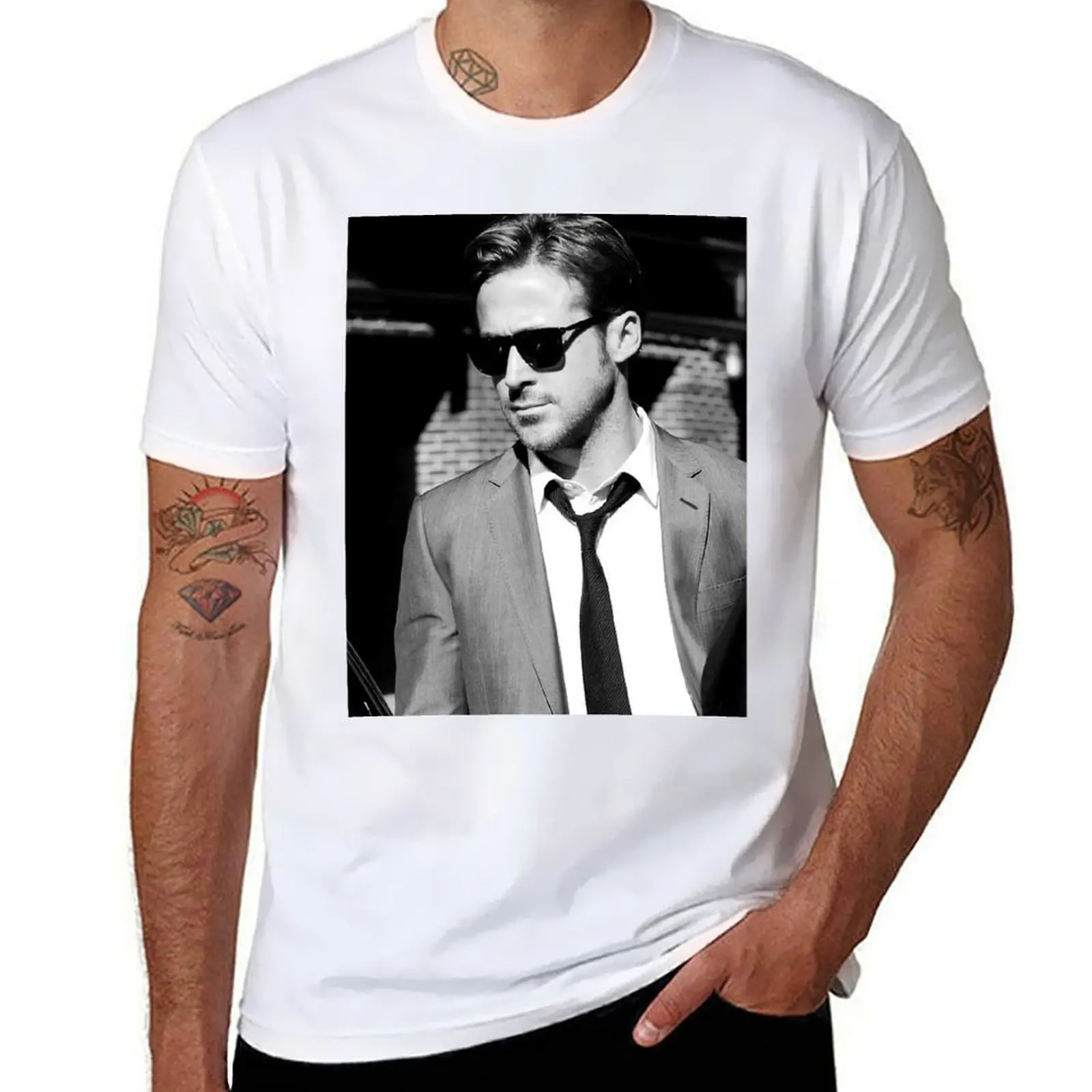 

Ryan Gosling T-Shirt anime t shirts for man cotton t shirt pack T-Shirt