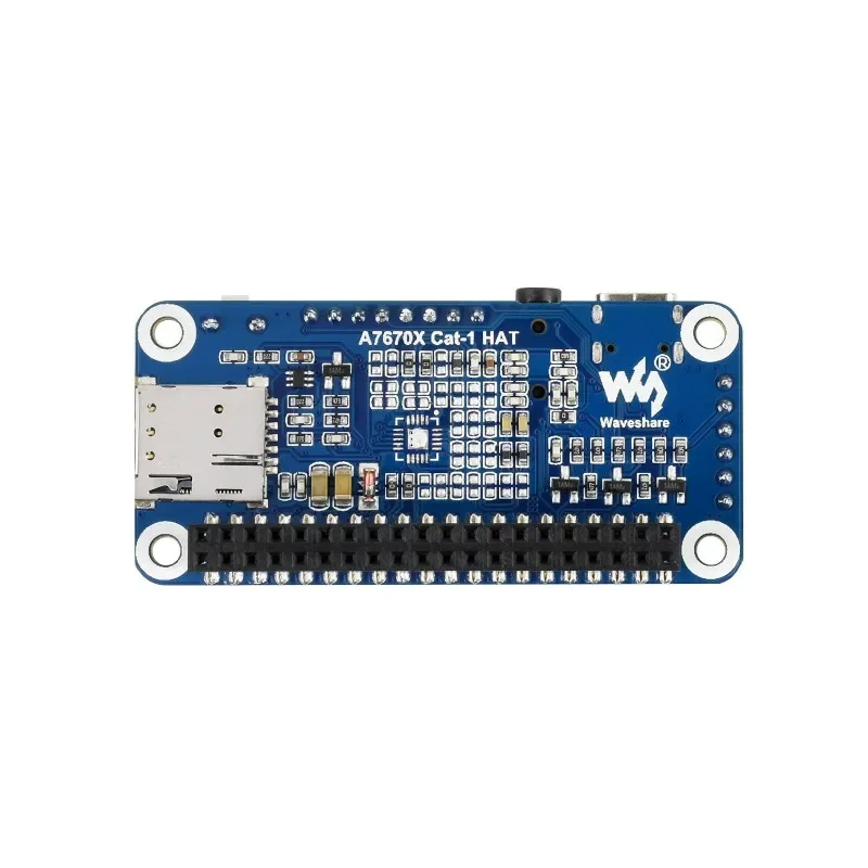 Permanence Cat-1 HAT pour Raspberry Pi Multi Band, A7670E, 2G, 101GStore S LBS, Europe, RON, Asie de l'Ouest, Afrique, Chine, Corée du Sud