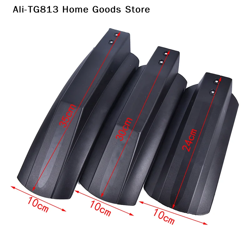 [TG813]2PCS Snow Bicycle  Mountain Bike Front Rear Mud Guard Fenders for Fat Tire - view 2