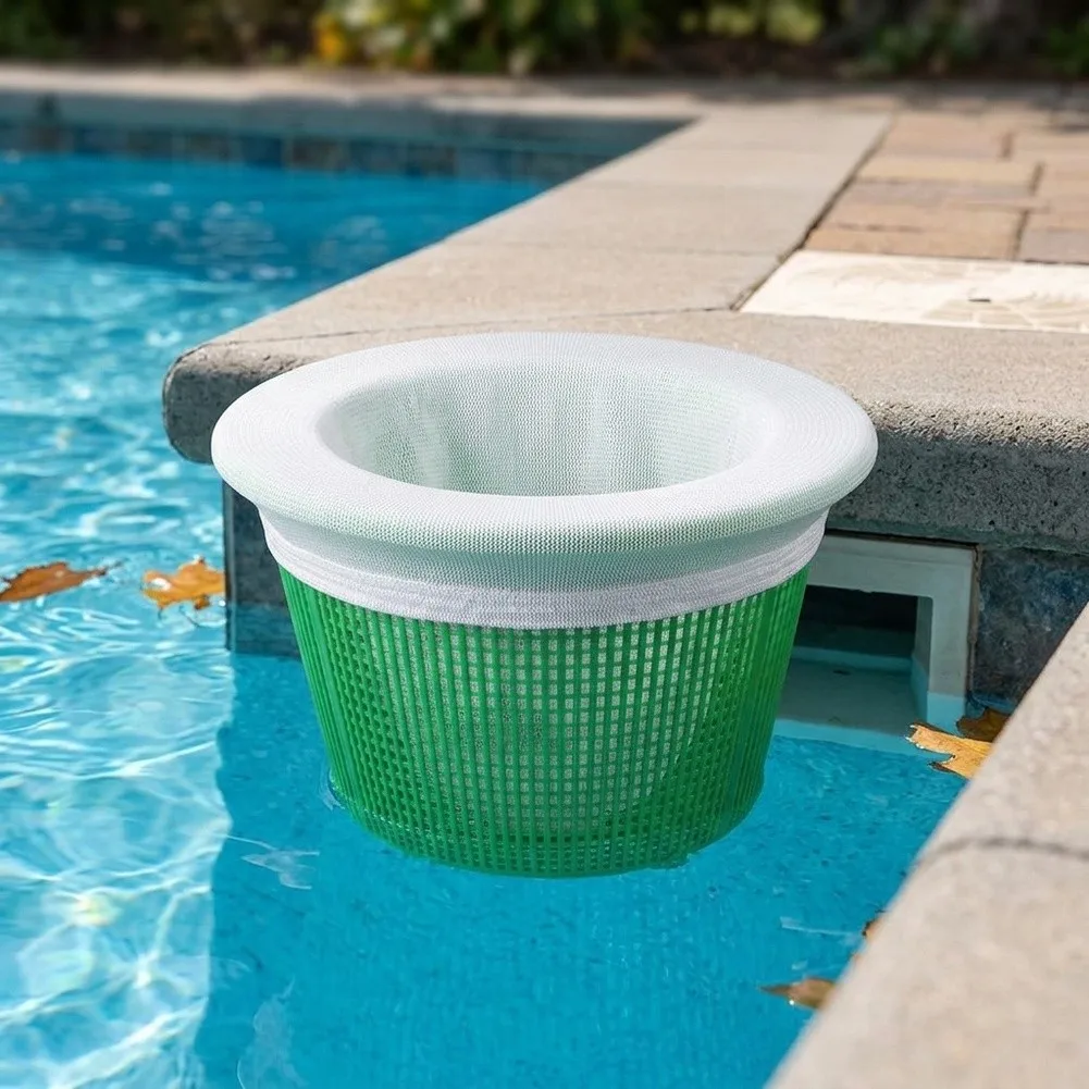 30-Pack Ultra-Fine Mesh Pool Skimmer Socks 8.2×4.8in Pool Filter Bag Replacement Bag Filter Mesh Garden Tool
