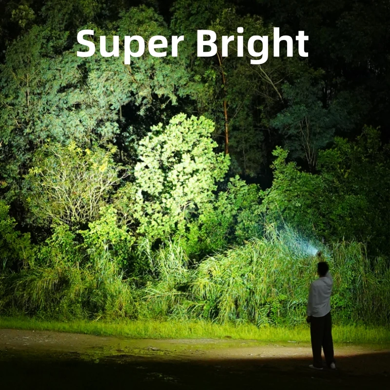 SMILINGSHARK SD5253 Mini Rechargeable Flashlight, Super Bright LED*3 Torch,with COB Side Light, for Outdoor Camping, Daily Use