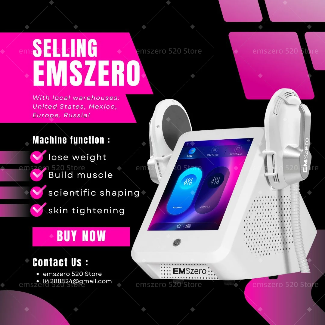 

EMSzero EMS MUSCLE STIMUL Machine Body Sculpt HI-EMT Neo RF 15 Tesla Weight Lose Electromagnetic Pelvic Slimming DLS-EMSLIM 2024