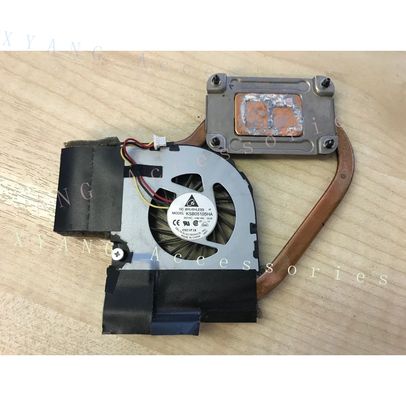 PP+  FOR HP Pavilion DM4-1000 (DM4-1140sa) CPU Cooling Fan & Heatsink 608229-001