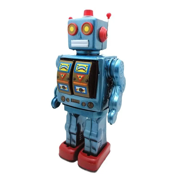 me100-photography-props-iron-toys-electric-rotating-nostalgic-robot-furniture-display-personalized-ornament-gifts