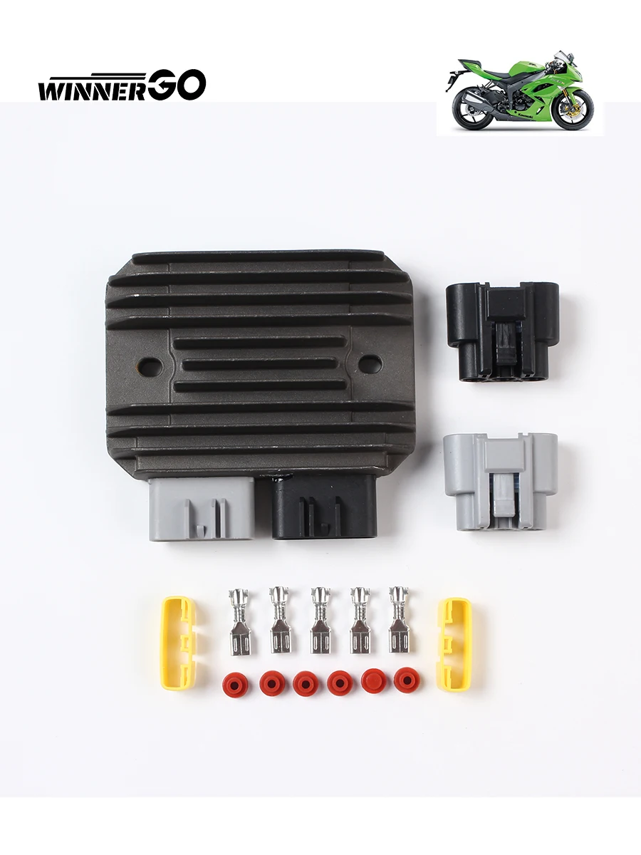 Motorrad-Spannungsregler-Gleichrichter für Kawasaki ZX10R ZX6R NINJA ZX 6R 10R ZX-6R ZX-10R 2008 2009 2010 2011 2012 2013 2014 – Detail 2