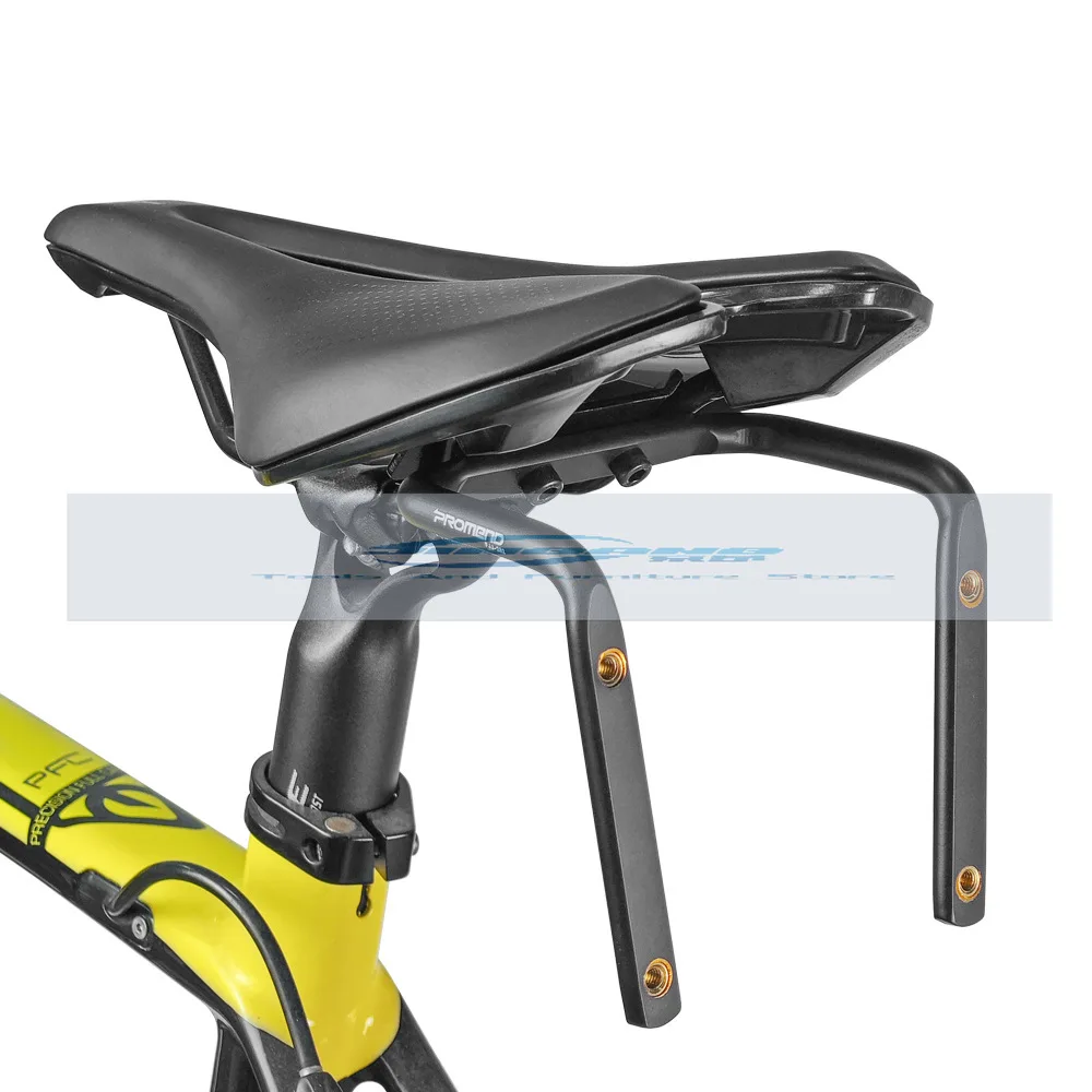 

Bicycle kettle rack Multifunctional aluminum alloy seat cushion Extension rack Tail bag Bilateral kettle Cycling