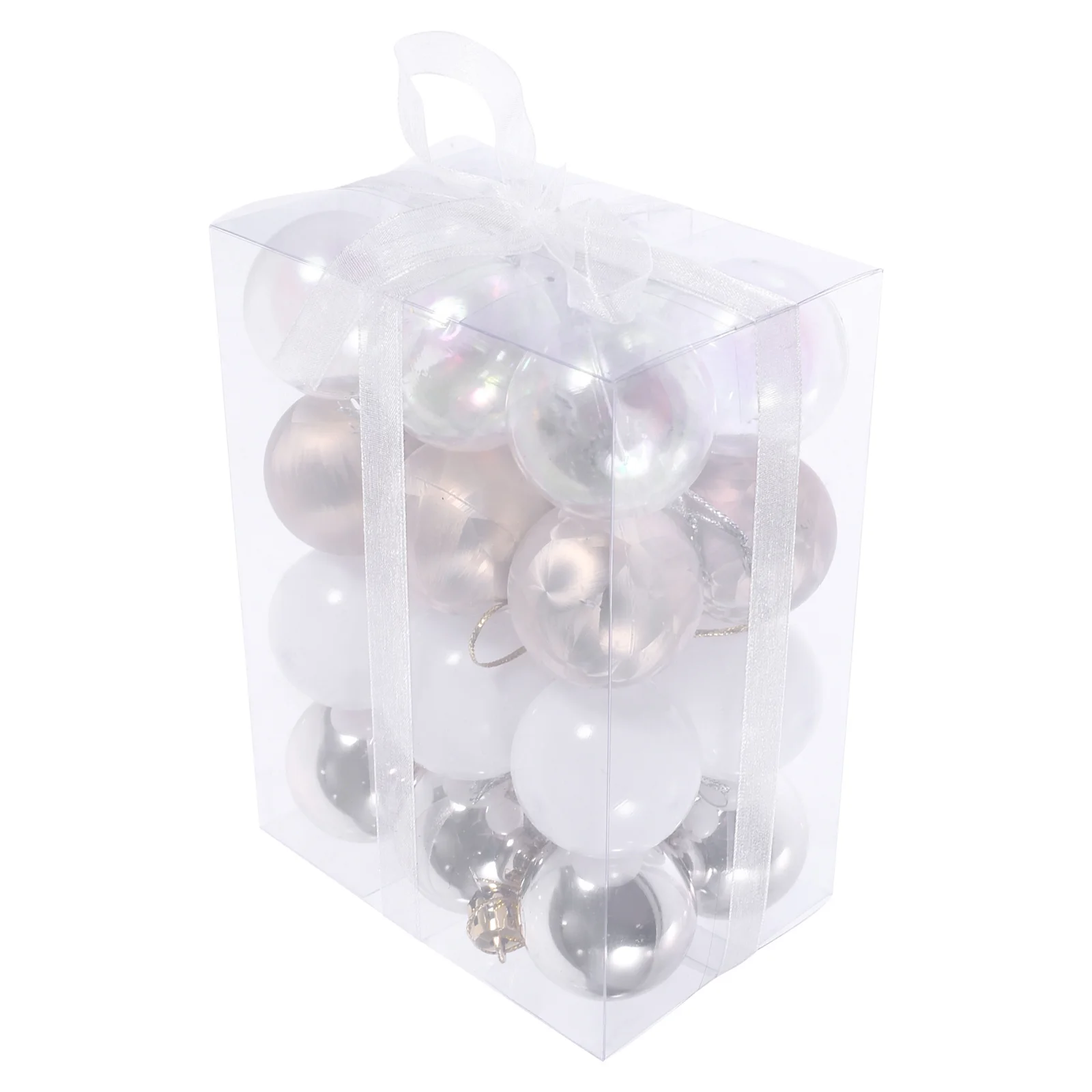 

24Pcs Christmas Ball Ornaments Stylish Xmas Tree Hanging Balls Christmas Tree Decor for Home Party Office Xmas Supplies