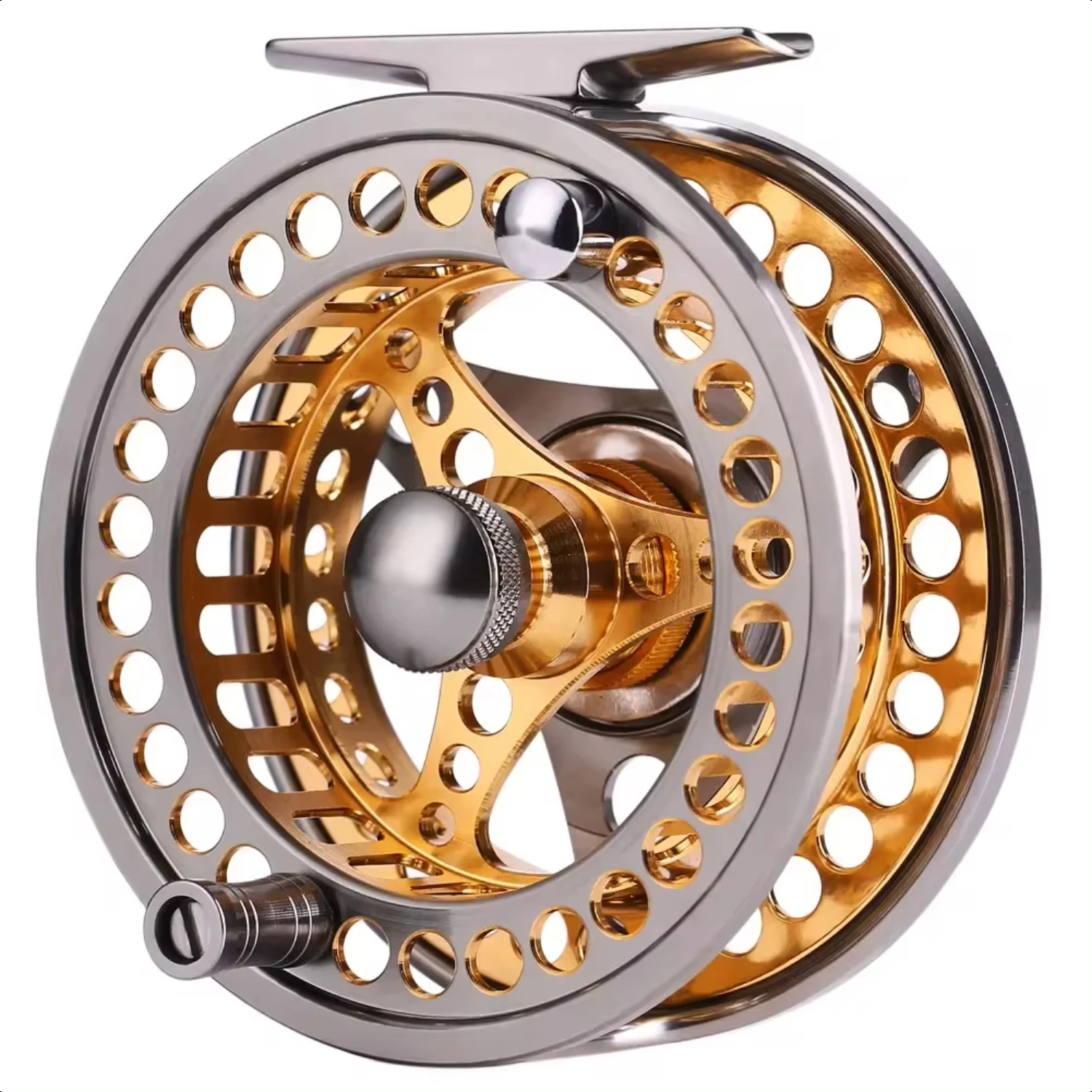 Full Metal Fly Fishing Reel 5/6 7/8 WT Large Arbor with  Aluminum Alloy Spool Fly Fishing Reels  Trout Fishing