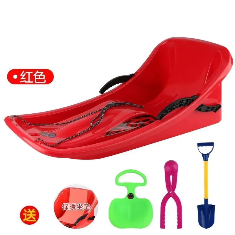 

Новинка 2024 года, детские утолщенные износостойкие сани, автомобильный плуг для восхождения, песчаная доска для взрослых, доска для садовой сноуборда, двойной сноуборд OT2