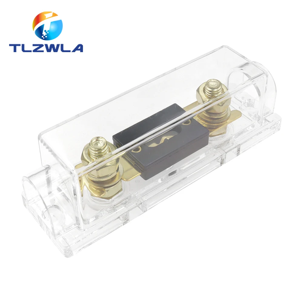 2PCS ANL Fuse holder Bolt-on Fuse Automotive Fuse Holders Fusible Link with fuse 30A 50A 60A 70A 80A 100A 125A 175A 200A 250A