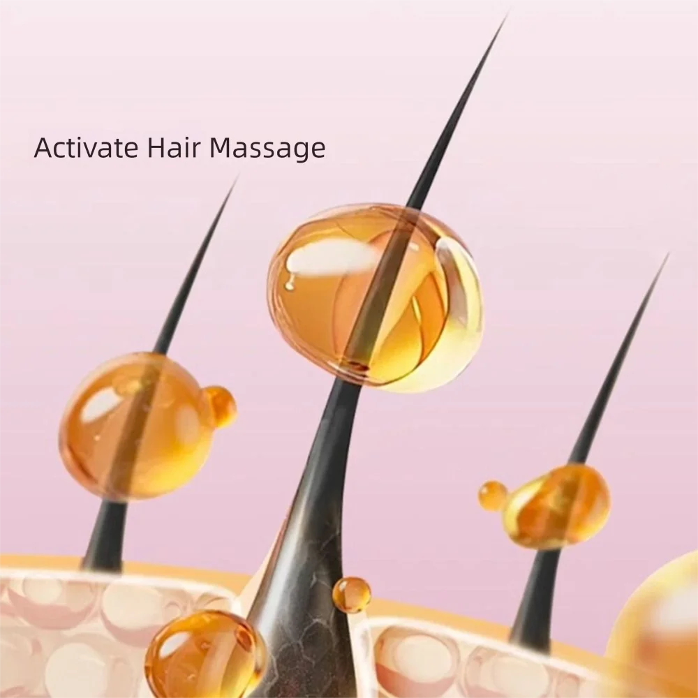 Antistatic Electric Spray Massage Comb Vibration Function Atomized Liquid Hair Growth Massager Protable Nourishing Scalp